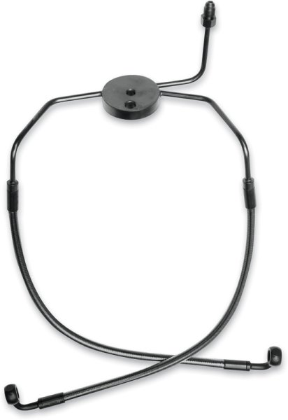 (image for) MAGNUM Black Pearl Lower Front Brake Line for 10-13 FLTRX, 11-13 FLTRX