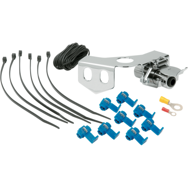 Drag Specialties Ball Mount Trailer Hitch Receptacle Kit