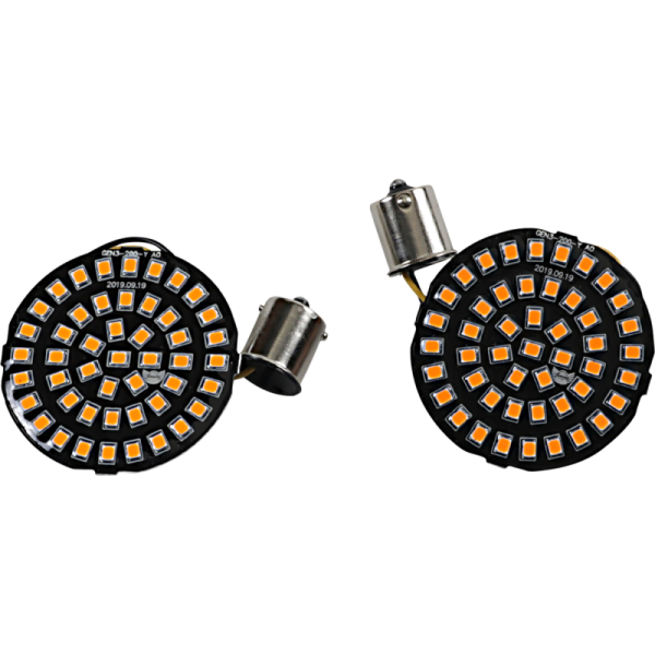 (image for) Drag Specialties Rear LED Insert Amber Bullet