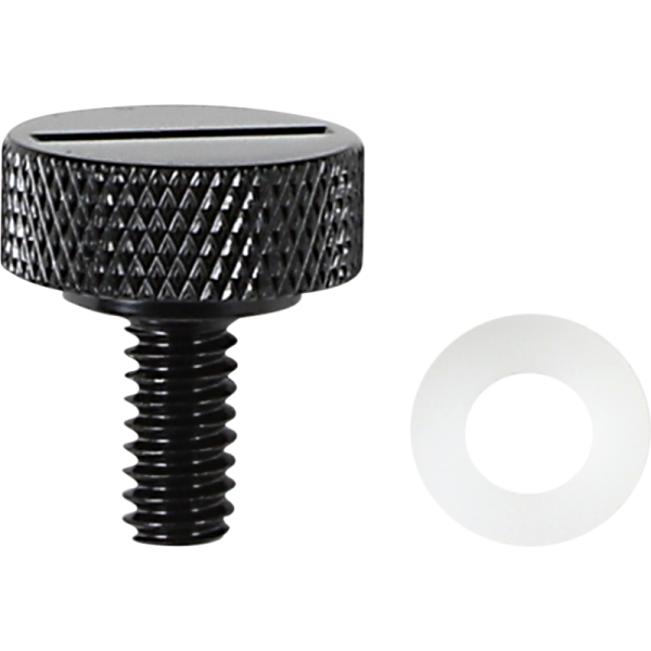 (image for) Drag Specialties Seat Knob Kit Slot Black
