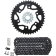 (image for) Vortex Chain Kit - Black - Yamaha MT-10/FZ-10 16-23