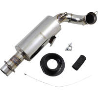 (image for) Lightweight Silencer for Polaris Matryx 850 Patriot, Polished Stainless Steel