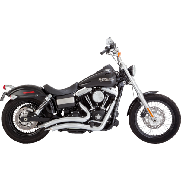 Vance & Hines Big Radius 2-Into-2, Chrome