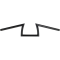 (image for) Handlebar Keystone Slotted Black