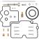 (image for) Moose Offroad Carburetor Repair Kit - 1003-0827