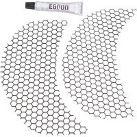(image for) Fairing Vent Screen Honeycomb Black