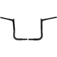 (image for) EZ Install 1 1/4" Pointed Top Handlebar Gloss Black 16" Rise
