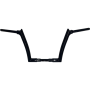 (image for) EZ Install Pointed Top Handlebar - Black, 12” Rise