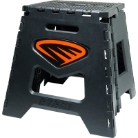 (image for) Cycra Folding Moto Stand - Black w/ orange decal