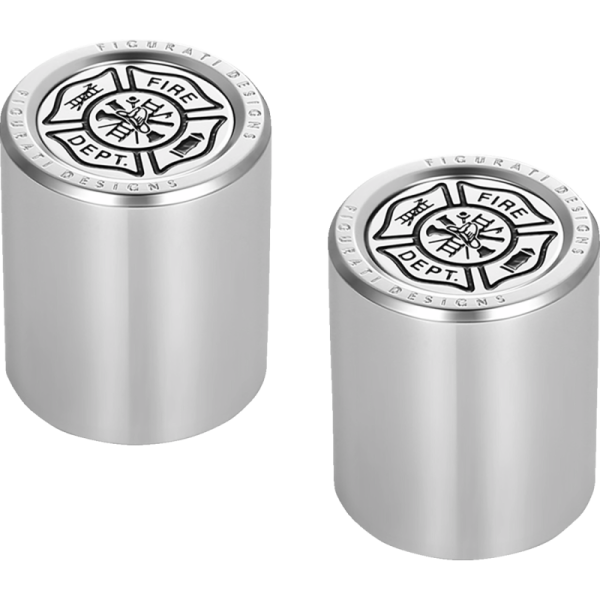 (image for) FIGURATI DESIGNS Docking Cover Mirror Polished w/ Maltese Cross