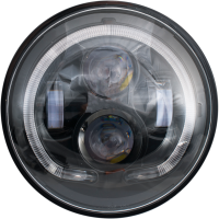 (image for) Rivco 7" LED Headlight Black