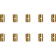 (image for) Motion Pro Barrel Nipple 6 x 10 mm for 1.5 mm wire