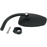 (image for) Teardrop Utility Mirror, Black for 7/8" bars