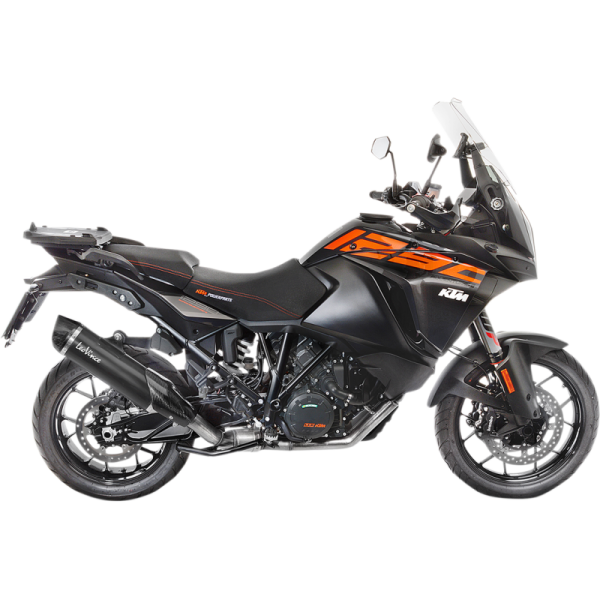 (image for) LEOVINCE LV ONE EVO Black stainless steel Slip-On for KTM 1290 Super Adventure R/S/T 17-20