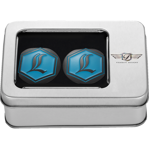 (image for) Swingarm Pivot Cover - Black w/ Legends Suspensions logo