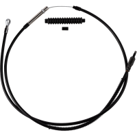 (image for) High-Efficiency Black Vinyl Clutch Cable for Softail (73" +6")