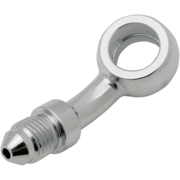 (image for) Drag Specialties Chrome Fitting 7/16" banjo x AN-3 male 35°