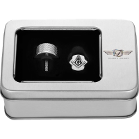 (image for) Seat Screw Mirror Polished Masonic Emblem