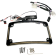 (image for) LED Run/Brake/Turn Signal Radius License Plate Frame - Gloss Black