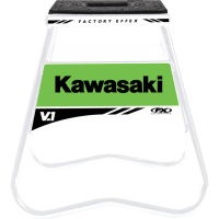 (image for) Factory Effex Bike Stand - Kawasaki, White