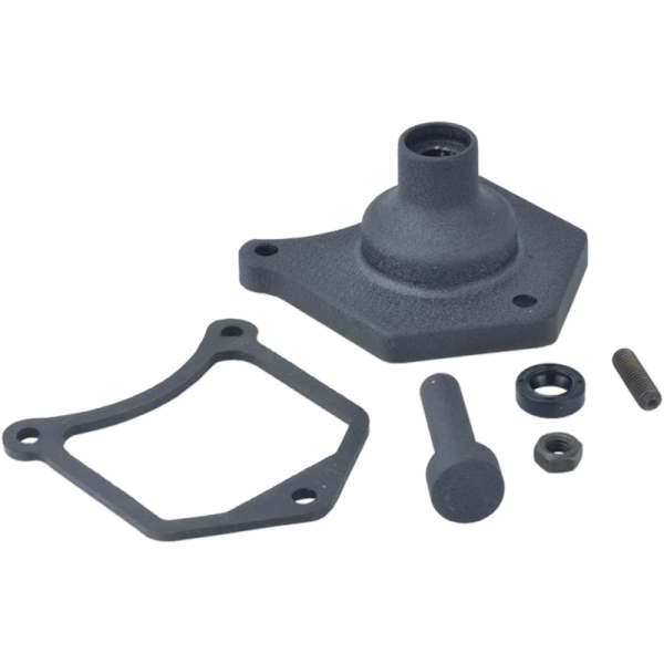 (image for) Drag Specialties Solenoid End Cover Button Black Wrinkle