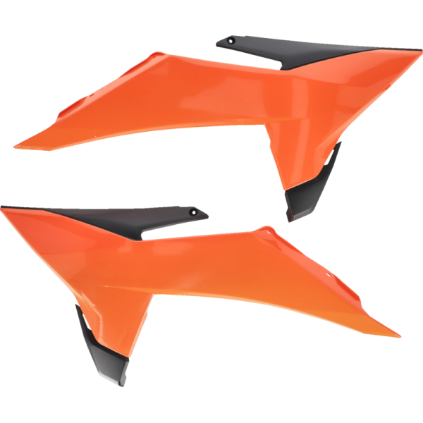 (image for) ACERBIS Radiator Shroud/Louver - Orange/black