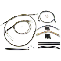 (image for) Black Pearl Handlebar Installation Kit (10" Apes)