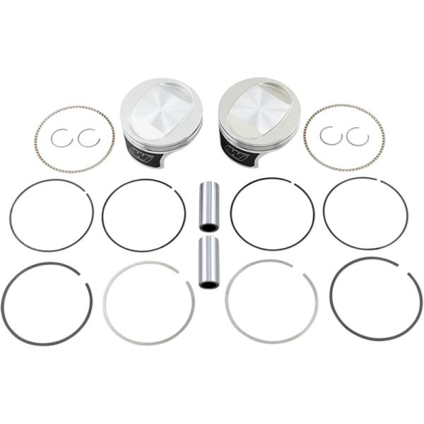(image for) WISECO PISTON Tracker Series Piston Kit - 3.895" Bore