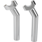 (image for) Forged Aluminum Pullback Risers Chrome 6.5"