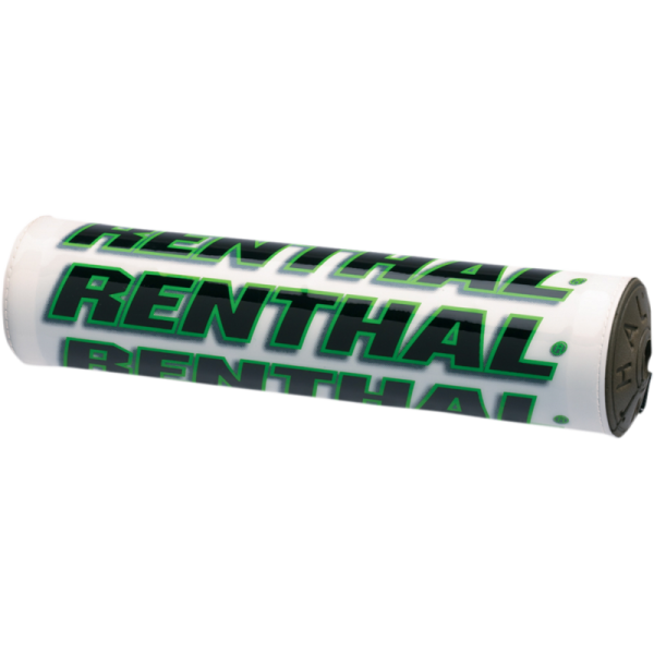 (image for) Renthal SX Crossbar Pad 8 1/2" - White/green