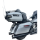 (image for) Khrome Werks 4.50" HP PLUS Slip-On Mufflers - Black w/ black Tracer tip billet end caps