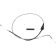 (image for) Braided Idle Cable - 38-3/16" (70° Elbow)