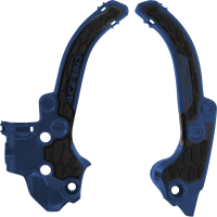 (image for) Acerbis X-Grip Frame Guard - KTM 50 SX 24-26 - Blue/black