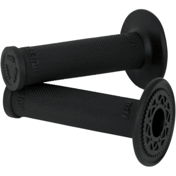 (image for) ODI Ruffian MX Single-Ply Grips - No-Waffle - Black