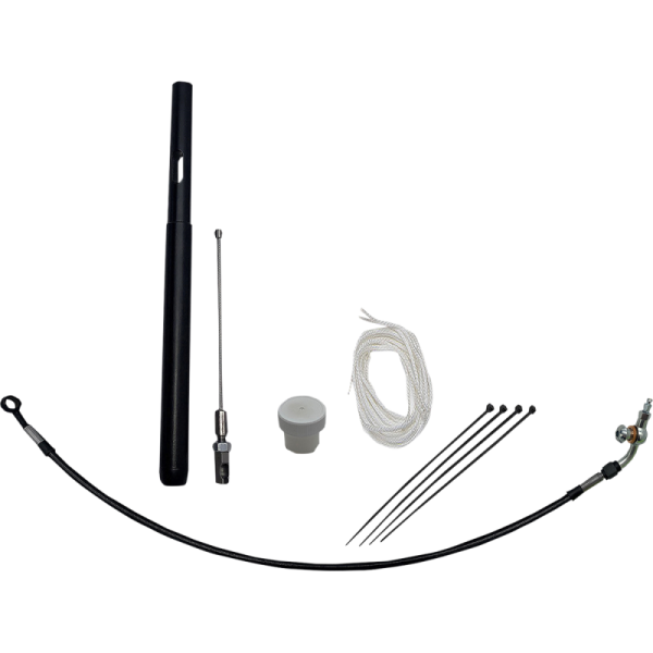 (image for) FAT BAGGERS INC EZ Install Kit Black Braided 16"