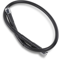 (image for) Black Vinyl-Coated Stainless Steel Brake Line 20"
