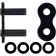 (image for) 520ZXW Rivet Connecting Link, Black scale