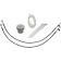 (image for) Braided EZ Install Kit - 12" Handlebars