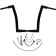 (image for) Black 14" Flat Top Handlebar Kit