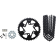 (image for) Vortex Chain Kit - Black - Kawasaki ZX600 Ninja / ZX-6R 07-12