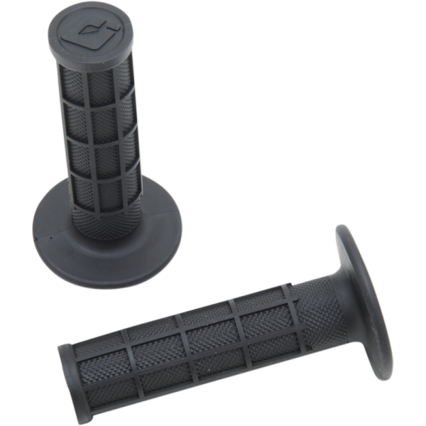 (image for) ODI Ruffian MX Single-Ply Grips - Half-Waffle - Black
