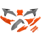 (image for) Complete Body Kit - Gray/orange