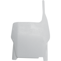 (image for) UFO Front Number Plate - White