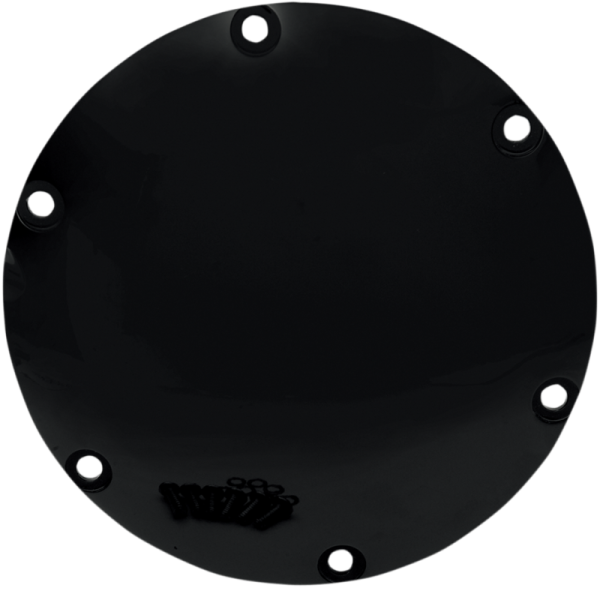 (image for) Drag Specialties Domed Derby Cover, Gloss Black