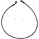 (image for) KarbonFibr Upper Brake Line, 34", 10mm/35° Banjo