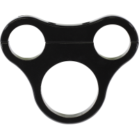 (image for) T-Bar Single Gauge Mount Gloss Black