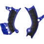 (image for) Acerbis X-Grip Frame Guard - Yamaha YZ250F 24-26, YZ250FX 25-26, YZ450F 23-26, YZ450FX 24-26 - Blue/black