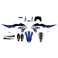 (image for) D'Cor Visuals Complete Graphics Kit - COR 9 Yamaha, white background