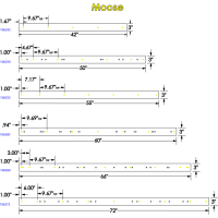 (image for) 42" Two-Piece Steel Wear Bar