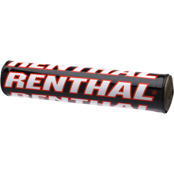 (image for) Renthal SX Crossbar Pad 10" - Black/red